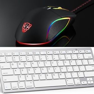 Motospeed Gaming Mouse w/ Omoton BluetoothKeyboard